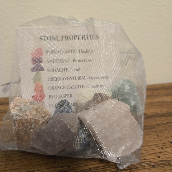 Healing 7 Chakra Stone Set - Picture 3 of 3